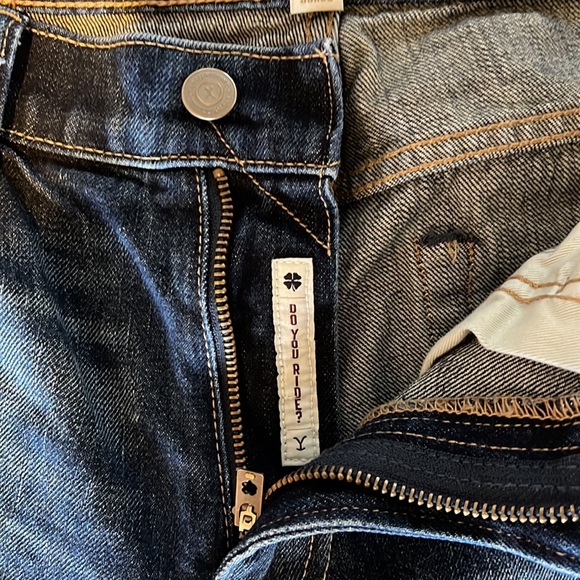 NWOT Men’s Lucky Brand Jeans 363 distressed Vintage Straight Yellowstone 30x32 - Picture 10 of 15